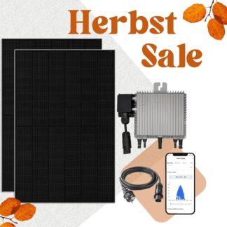 800-Watt-Balkonkraftwerk-890-WP-JA-Solar-bifazial-n-typ-full-black-DEYEM80-Herbst-Sale