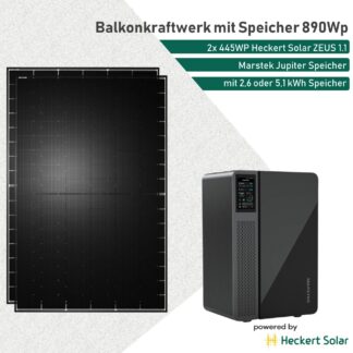 Balkonkraftwerk-mit-Speicher-Marstek-Jupiter-C-E-890WP-Heckert-Solar-Glas-Glas